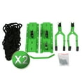 thumbnail image 6 of Rad Sportz Bike Hanger Set of 2 - Green Bike Hoists for Garage with 100lb Capacity, 6 of 12