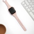thumbnail image 2 of WFEAGL Leather Band for iWatch Apple Watch Band 42mm 44mm Pink Sand/Rose Gold, 2 of 5
