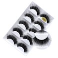 thumbnail image 2 of Pestañas naturales, pestañas postizas, pestañas cortas, pestañas postizas gruesas naturales, 5 pares de pestañas mixtas, pestañas de visón de imitación, pestañas postizas artificiales puras, pestañas, 2 of 2