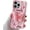 Pink1, variant on Kawaii Butterfly Stand for iPhone 14 Case，[Cute 3D Cartoon Pink Butterfly Design] [Integrated Retractable Stand] [Soft Never-Deforming Silicone Materia] for Girls Women Phone Soft Case