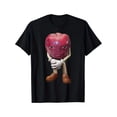 thumbnail image 2 of Ropa de exterior para hombre, camiseta divertida con cara de manzana "I Asf Apple", camiseta para hombre, camisetas de ocio, 2 of 6