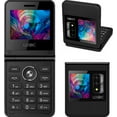 thumbnail image 1 of Logic Z1L 4G Dual Screen Flip Phone |Camera VGA & LED Flash, USB Type C | Brand New, 1 of 5