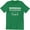 Green, variant on Professional Bookworm - Book Lover Reading Men's T-Shirt