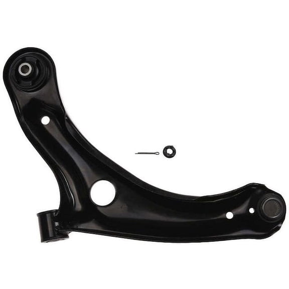 Front Right Lower Control Arm and Ball Joint Assembly - Compatible with 2015 - 2020 Honda Fit 2016 2017 2018 2019