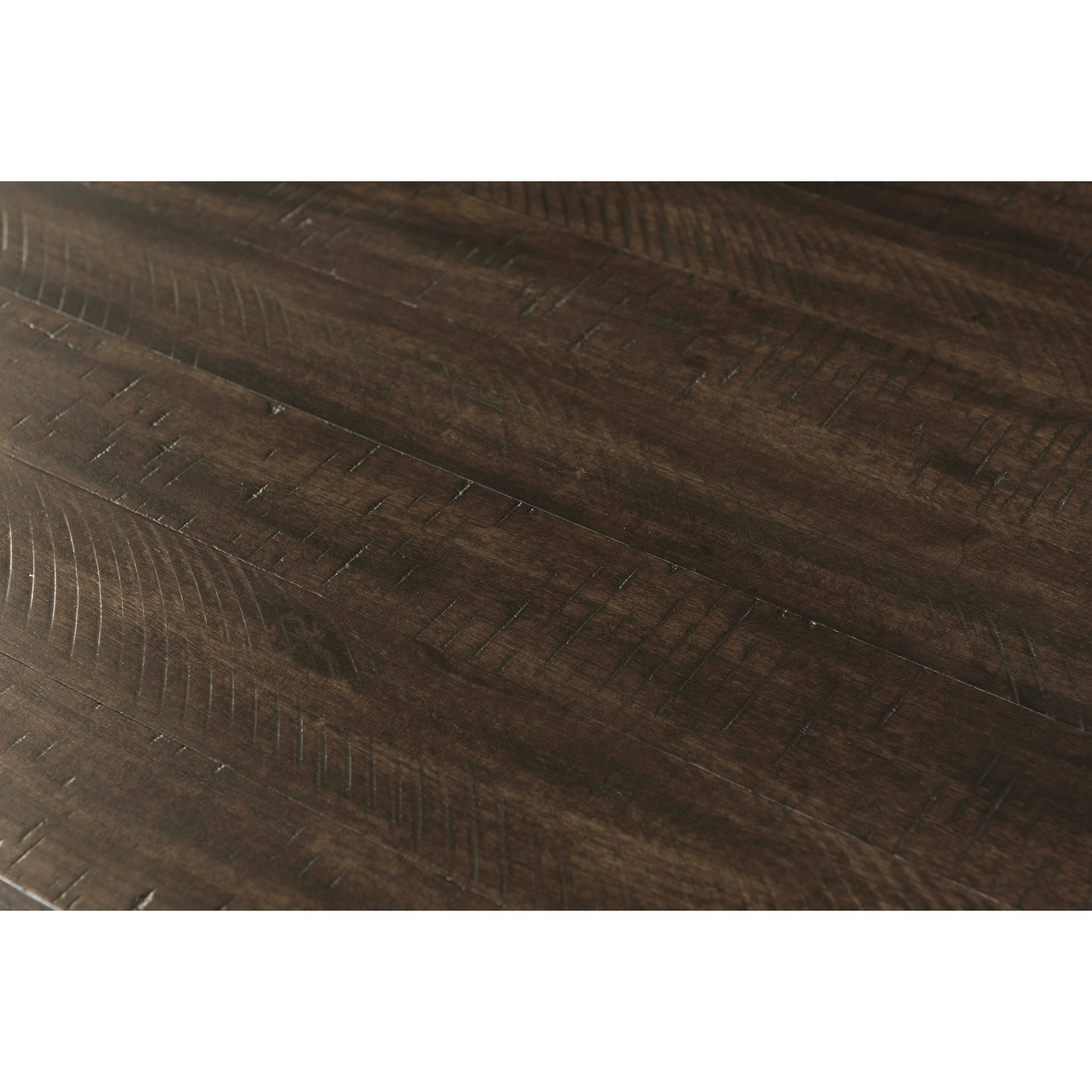 Picket House Furnishings Stanford 2pc Occasional Set, Coffee & End Table, Dark Ash