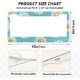 thumbnail image 4 of Coolnut Daisy Flower 2 Holes Car License Plate Frames 2PCS, Car License Plate Holder with Screw Caps Cover Set Automotive Exterior Parts Decoration for US Vehicles, 4 of 7