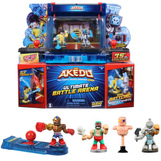 Akedo Ultimate Arcade Warriors Ultimate Battle Arena with Akedo
