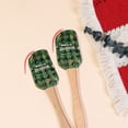 thumbnail image 5 of YIKA Christmas Series Silicone Spatula Household Wooden Handle Spatula Stirring Knife Kitchen Baking Tools Christmas Decoration A, 5 of 6