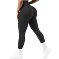 thumbnail image 5 of XDIAHBPL Leggings For Women Womens Pants Knitted Thread Peach Hip V Waist High Elastic Sports Running Fitness Pants, 5 of 5