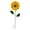 💖 Yellow_New#711, variant on Blaxill Metal Garden Stake Sunflower Flower Decor | Blue Hand-Painted Iron Sculpture | Rust-Proof Multi-Layer Molded | Courtyard Planter Accent | 20cm x 69cm | 1 Piece