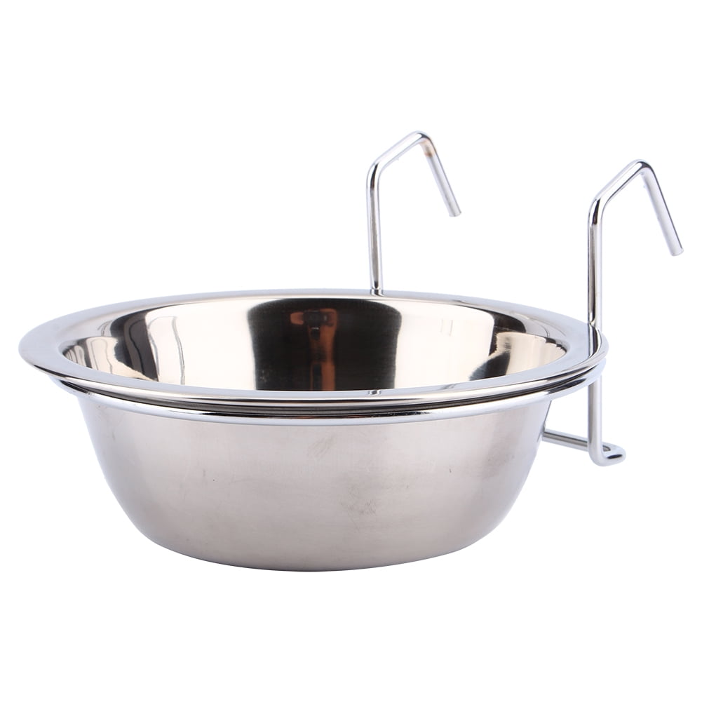 Domqga pet food and water bowls,stainless pet bowl,Yosoo Stainless