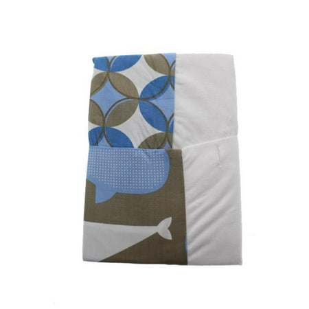 Room 365 Whales 2 Pack Printed Changing Pad Cover