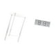 thumbnail image 5 of Mesita De Noche Minimalista De Acrílico Con Reloj Digital Integrado, Pantalla Grande Con Temperatura Y Humedad Para Dormitorio Moderno, Sala De Estar Y Oficina., 5 of 8