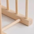 thumbnail image 4 of Toystoory Estante de madera multifuncional amarillo de bambú para escurrir platos, estante organizador de cocina que ahorra espacio Cocina y Comedor 3 rejillas, 4 of 6