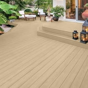 Olympic 1 Gallon SC-1062 Pink Sand Exterior Solid Wood Protector Stain Plus Sealer in One