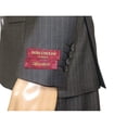 thumbnail image 2 of Men Suit BERLUSCONI Turkey 100% Italian Wool Super 180's Vested #Ber2 Charcoal, 2 of 9