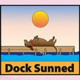 thumbnail image 2 of CafePress - Dock Sunned Dachsund Infant Bodysuit - Baby Light Bodysuit, Size Newborn - 24 Months, 2 of 4