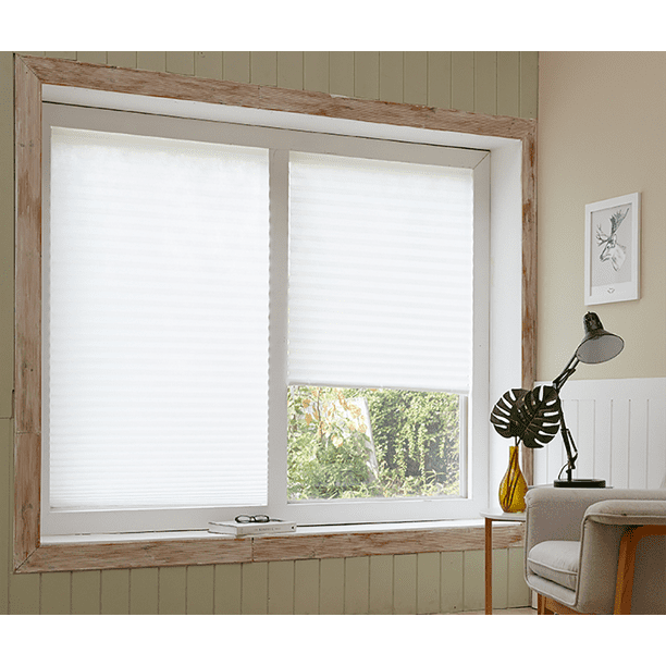 No Tools Easy Install Cordless Cellular Shades Horizontal Window Blinds