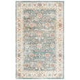 thumbnail image 3 of SAFAVIEH Arizona Vana Floral Machine Washable Area Rug, Green/Beige, 5' x 8', 3 of 15