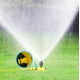 thumbnail image 1 of Mejor aspersor automático giratorio de 360 grados para jardines grandes - Sistema de riego de jardín que ahorra agua con conexión fácil de manguera, 1 of 9