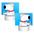 thumbnail image 2 of Family Guy Acrylic Night Light Adjustable 3 Light Modes USB Cable Lamp Light Display Base Rectangular LED Light For Bookshelves Desk Bedside Tables Bedroom Child Room, 2 of 9