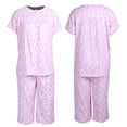 thumbnail image 2 of Ropa de Enfermería para Incontinencia de Verano para Adultos Conveniente para Quitar el Traje de Enfermería Rosa XL, 2 of 8