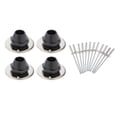 thumbnail image 1 of Riwesomey 4 Pieces Cement Stucco Sprayer Nozzles Wall Tools Sprayer for Painting Wall Artesanía, 1 of 1