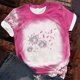 thumbnail image 1 of Fiudx Ofertas Flash Del Día Solo En Línea Moda Mujer Casual Cuello Redondo Impresión Blusa Manga Corta Camiseta Verano Tops, 1 of 4