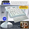 thumbnail image 4 of HLONK Magnify Glass with Light and Stand  Full Page Magnify Glass  360° Rotation  for Seniors  Reading Small Prints  Crafting  Low Vision  Close Work  LED White Light, 4 of 5