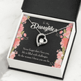 thumbnail image 3 of To My Daughter Never Forget That I Love You Forever Necklace w Message Card, 3 of 7