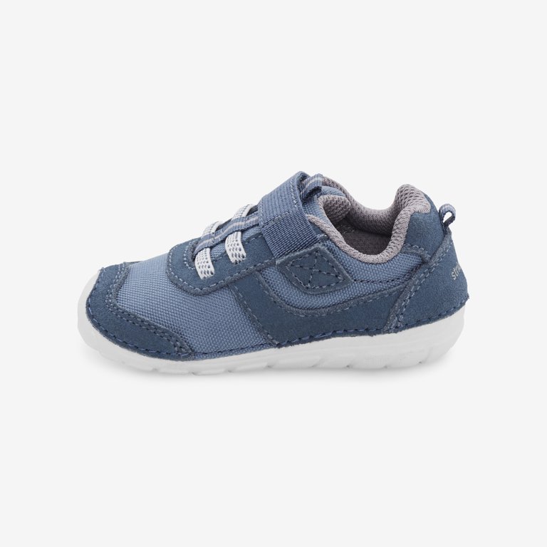 Stride Rite Sm Zips Runner Scarpe Unisex Per Bimbi 0-24 Mesi – Sneaker Con Zip, Memory Foam, Suola Antiscivolo, Approvate APMA