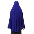 thumbnail image 6 of Nuoqisi Women's Elegant Modest Muslim Islamic Ramadan Soft Lightweight Hijab Long Scarf 2026 Prayer Clothes, 6 of 7