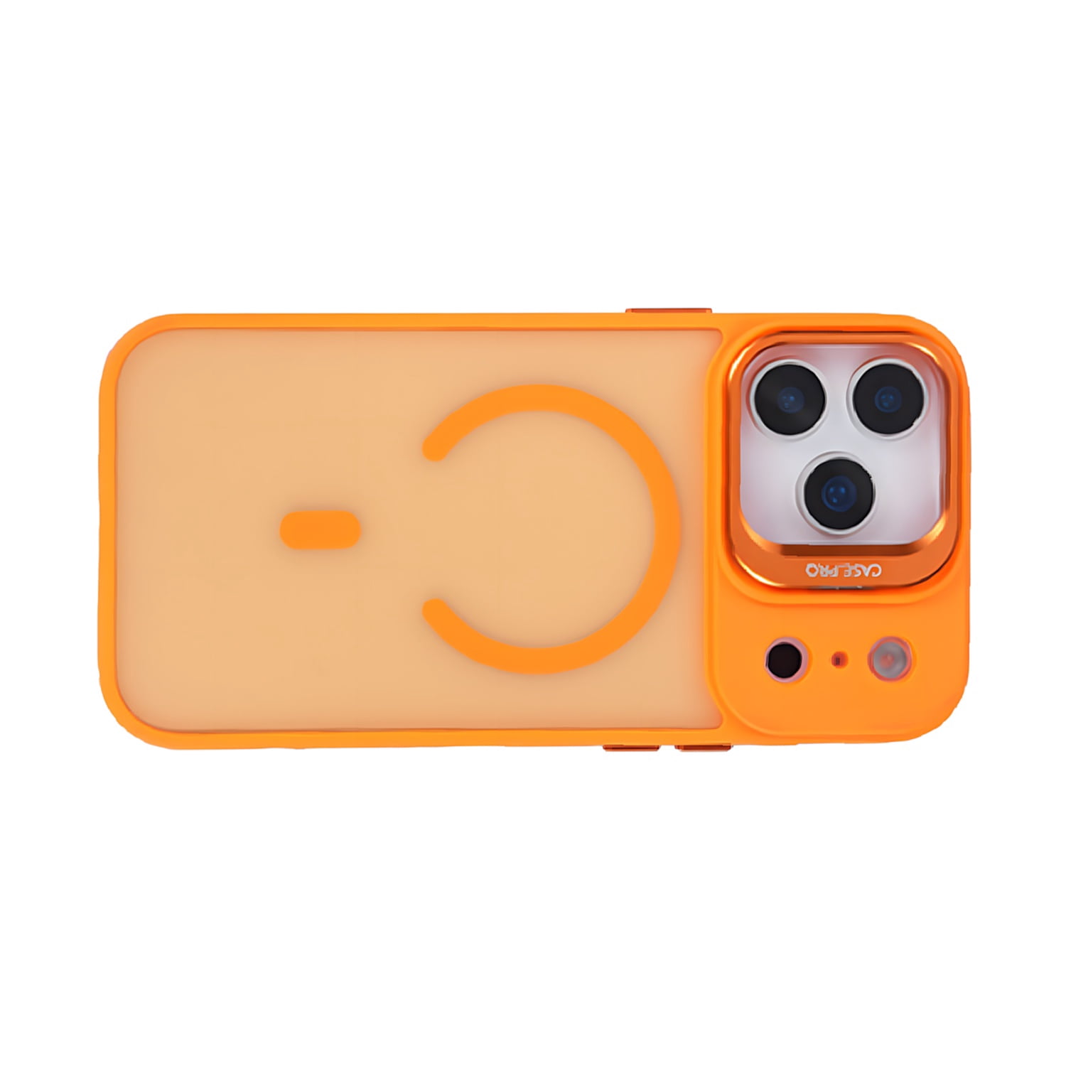 Sturdy Magsafe Camera Stand Case for iPhone 17 Pro - Orange