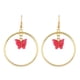 thumbnail image 2 of onlyliua Liquidación Pendientes Colgantes Redondos de Acrílico para Mujer, 2 of 2