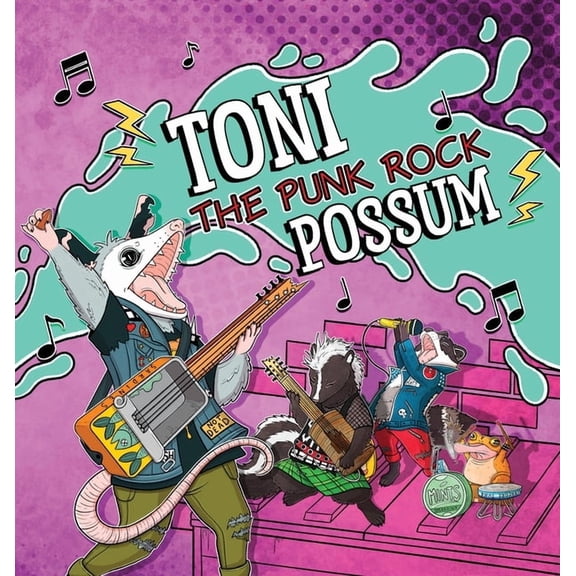 Toni the Punk Rock Possum, (Hardcover)