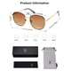 thumbnail image 5 of Gafas de sol SOJOS Classic Square SJ1137 para mujer/hombre, 5 of 5