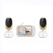 Motorola 5" HD WiFi Video Baby & Home Monitor w/ Mood Light, 2 Cameras Set