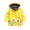 Yellow, variant on LIJCC Toddler Baby Girls Boys Waterproof Windbreaker Outerwear Jacket Floral Printed Coat Hooded Raincoat Windproof Warm Outwear Button Winter Fall Rainy Jacket