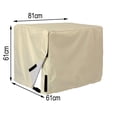 thumbnail image 1 of Outdoor 210D Oxford Cloth Waterproof For Generator Cover Dust Cover Beige Color, 1 of 6