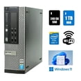 thumbnail image 1 of Restored Dell OptiPlex 9020 SFF Core i7 Desktop Computer 32GB Ram 1TB HDD 240GB SDD Wi-Fi Windows 11 Pro (Refurbished), 1 of 6