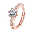 thumbnail image 1 of Anillo de zirconia cúbica genial y misterioso a la moda para mujeres y niñas, regalo maravilloso Wmkox8yii shlkj1146, 1 of 1