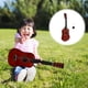 thumbnail image 4 of 1 pieza de 23 pulgadas, guitarra acústica popular, instrumento musical, guitarra pequeña para principiantes, 4 of 7
