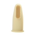 thumbnail image 4 of Toothbrush Children Clear Massage Oral Cleaning Massager Beige CUTICAT Cepillo de dientes de dedo, 4 of 8