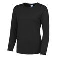thumbnail image 1 of AWDis Just Cool Womens Girlie Long Sleeve T-Shirt, 1 of 2