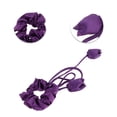 thumbnail image 3 of Unique Bargains 1 Pc Elegant Tulip Pendant Hair Scrunchies Hair Ties Deep Purple, 3 of 5