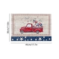 thumbnail image 3 of USA 250th Anniversary Patriotic Placemat – Linen Table Mat for 4th of July, Veterans Day, Memorial Day, Independence Day Party Decorations, Waterproof & Reusable, 3 of 5