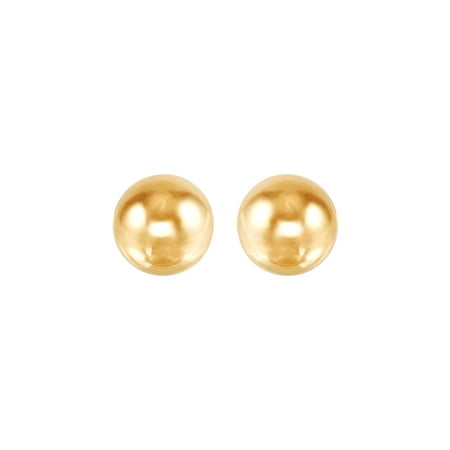 Brilliance Fine Jewelry 10KY 10MM Ball Button Stud