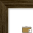 thumbnail image 2 of Craig Frames Bauhaus 125, 12x18 inch Picture Frame, Brown Wood Grain, 2 of 3