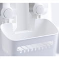 thumbnail image 5 of 2X Ducha, Especiero, Organizador de BañO, Cesta de Almacenamiento, Sin Taladro, Ventosa de VacíO ExtraíBle, Soporte de Pared, 5 of 5