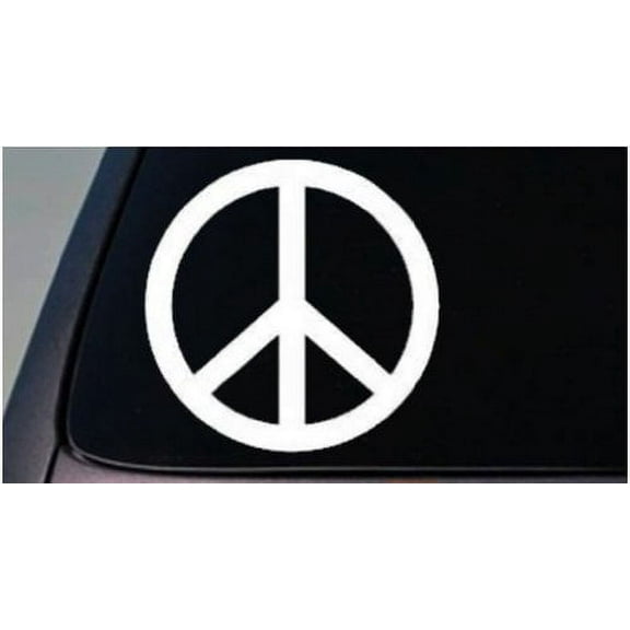 2x Peace Sticker Decal Vinyl Car Window Laptop 6"